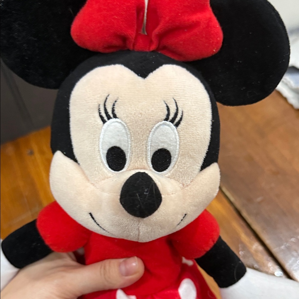 Disney Minnie Mouse Plush Toy - Red and Yellow - Picture 9 of 9